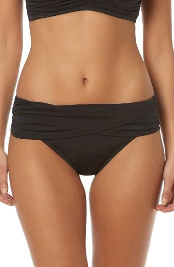 Women's Bleu By Rod Beattie Hipster Bikini Bottoms - Black