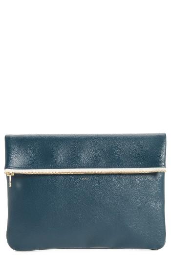 Mt Craig Medium Faux Leather Clutch -