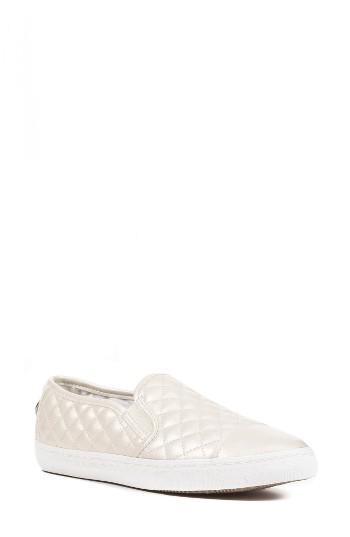 Women's Geox 'new Club' Slip-on Sneaker Us / 35eu - White
