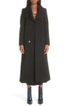 Women's Stella Mccartney Gabardine Trench Coat Us / 36 It - Black