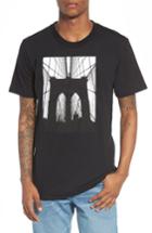 Men's Casual Industrees Brooklyn Bridge Graphic T-shirt