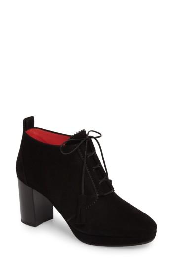 Women's Pas De Rouge Lace-up Platform Bootie Us / 35eu - Grey
