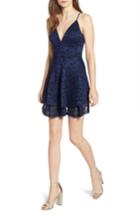 Women's Love, Nickie Lew Lace Skater Dress - Blue