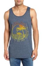 Men's Rip Curl Tropics Mock Twist Tank - Blue