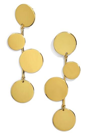 Women's Baublebar Alternating Disc Statement Earrings