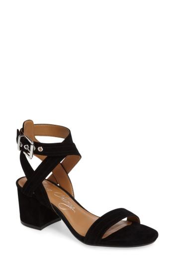 Women's Arturo Chiang Hammil Block Heel Sandal .5 M - Black