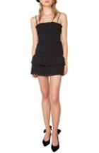 Women's Victoria Beckham Bicolor Asymmetrical Jersey Midi Dress