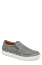 Men's Donald Pliner Corbyn Perforated Slip-on Sneaker .5 M - Grey