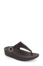 Women's Fitflop(tm) 'the Skinny' Flip Flop M - Grey