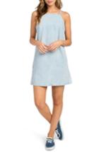 Women's Rvca Maple Denim Apron Dress - Blue