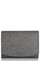 Women's Tumi Rfid Trifold Wallet - Grey