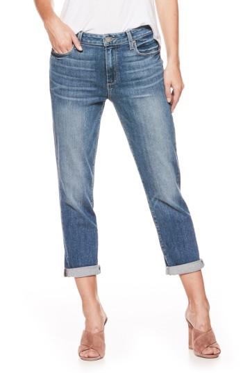 Women's Paige Jimmy Jimmy High Waist Crop Boyfriend Jeans