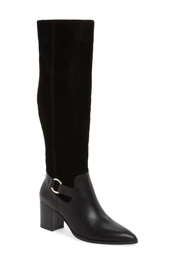Women's Sole Society Daleena Knee High Boot M - Black