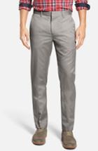 Men's Bonobos 'weekday Warriors' Non-iron Tailored Cotton Chinos X 30 - Grey