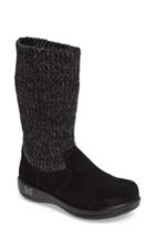 Women's Alegria Juneau Leather Boot -6.5us / 36eu - Black