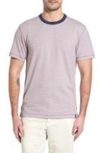 Men's Thaddeus Strong Stripe T-shirt, Size - Purple