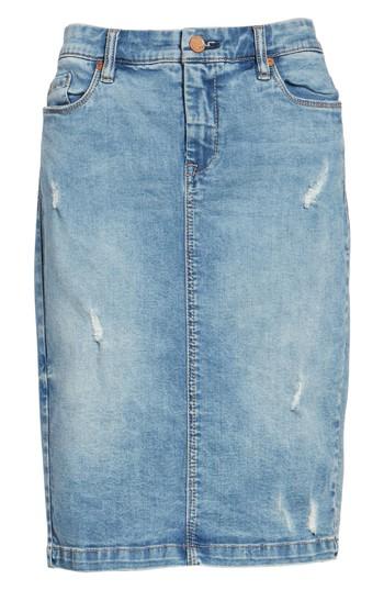 Women's Blanknyc Block Party Jean Skirt