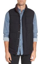 Men's Scotch & Soda Quilted Vest, Size - Blue