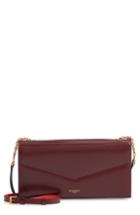 Women's Givenchy Leather Wallet On A Chain - Burgundy
