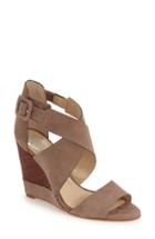 Women's Vince Camuto 'milena' Wedge Sandal .5 M - Grey