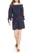 Women's Rebecca Minkoff Isla Off The Shoulder Dress - Blue