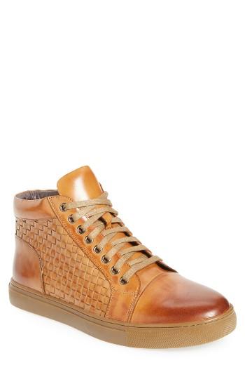 Men's Zanzara Soul High Top Sneaker M - Brown