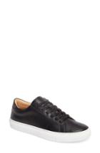 Women's Greats Royale Perforated Low Top Sneaker .5 M - Black