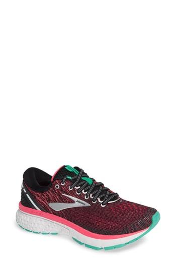 Women's Brooks Ghost 11 Running Shoe B - Pink