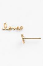 Women's Shy By Se 'love' Diamond Stud Earrings