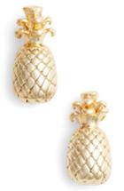 Women's Estella Bartlett Pineapple Stud Earrings