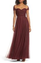 Women's Jenny Yoo Julia Convertible Soft Tulle Gown - Red