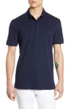 Men's Lacoste Paris Fit Stretch Polo, Size 6(xl) - Blue