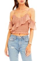 Women's Astr The Label Lilian Cold Shoulder Top