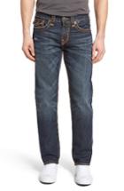 Men's True Religion Brand Jeans Geno Straight Leg Jeans X 34 - Blue