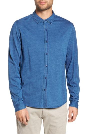 Men's Goodlife Knit Sport Shirt - Blue