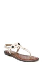 Women's Sam Edelman Gilly T-strap Sandal M - White
