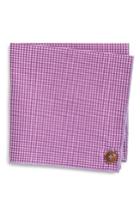 Men's Armstrong & Wilson The Hound Cotton Pocket Square, Size - Purple