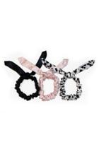 Slip(tm) For Beauty Sleep Bunny Scrunchie Set, Size - Black