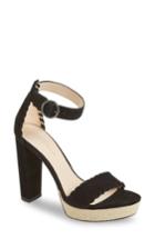 Women's Pelle Moda Palo Ankle Strap Sandal .5 M - Black