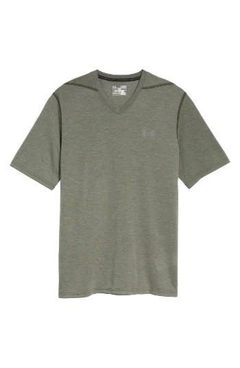 Men's Under Armour Regular Fit Threadborne T-shirt, Size - Green