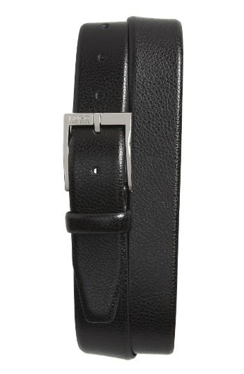 Men's Boss C-elloy Leather Belt