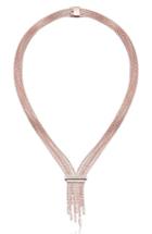 Women's Monica Vinader Baja Fringe Diamond Cocktail Necklace