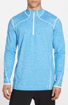 Men's Sodo 'elevate' Moisture Wicking Stretch Quarter Zip Pullover - Blue