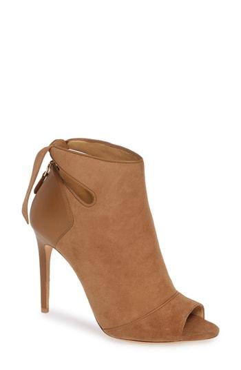 Women's Alexandre Birman Tory Open Toe Bootie M - Beige