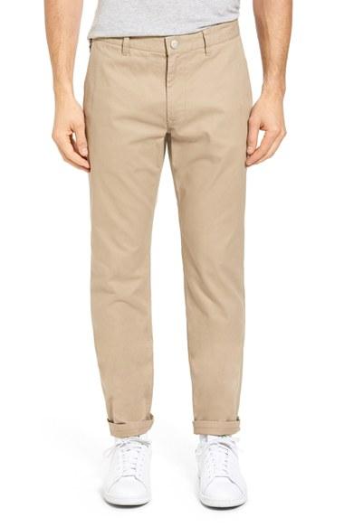 Men's Bonobos Straight Fit Washed Chinos X 34 - Beige