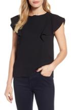 Women's Draper James Solid Ruffle Top