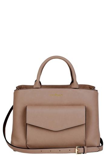Urban Originals Lost Spirit Vegan Leather Satchel - Beige