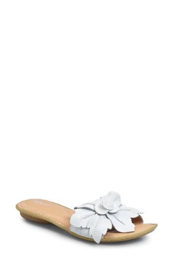 Women's B?rn Mai Floral Sandal M - White
