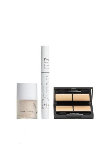 Too Cool For School Bare Minimum Look Dinoplatz Mascara, Setting Powder & Concealer Set, Size - None
