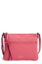 Kate Spade New York 'cobble Hill - Gabriele' Pebbled Leather Crossbody Bag - Pink